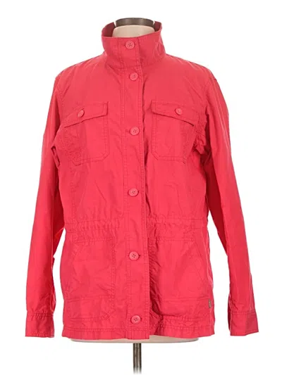Pre-owned Eddie Bauer Jacket In Red