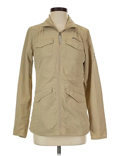 Pre-owned Eddie Bauer Jacket In Tan