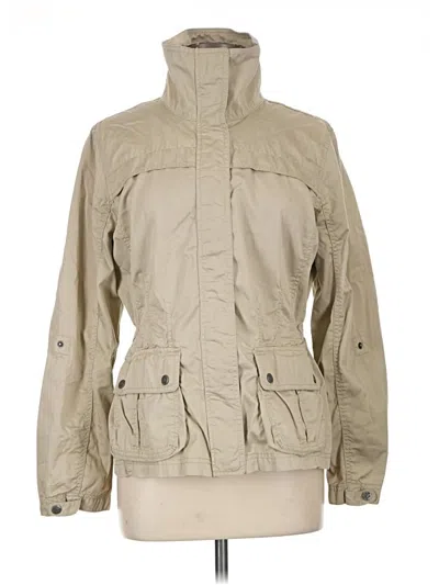 Pre-owned Eddie Bauer Jacket In Tan