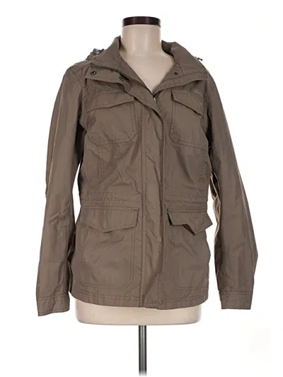Pre-owned Eddie Bauer Jacket In Tan