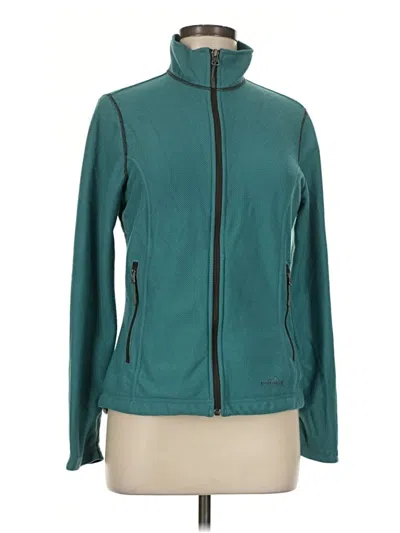 Pre-owned Eddie Bauer Jacket In Teal