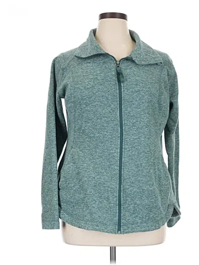 Pre-owned Eddie Bauer Jacket In Teal