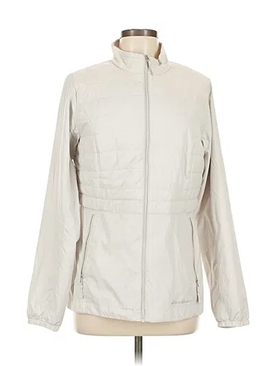 Pre-owned Eddie Bauer Jacket In White