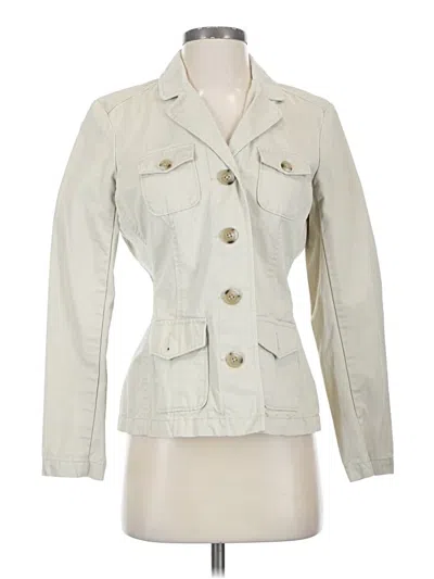 Pre-owned Eddie Bauer Jacket In White