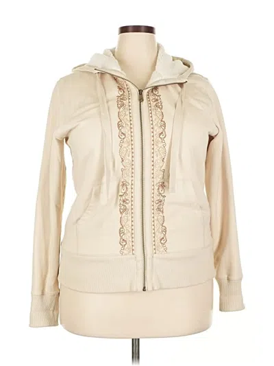 Pre-owned Eddie Bauer Jacket In White