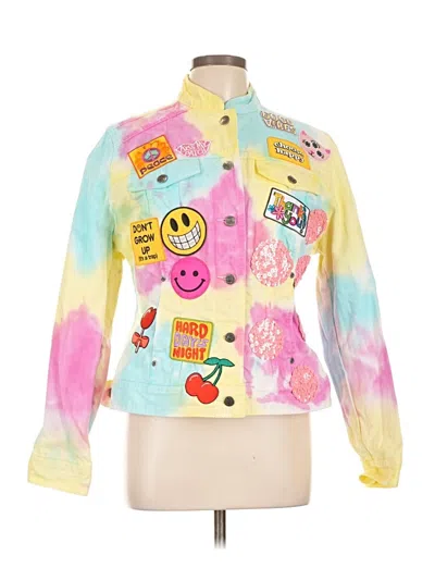 Pre-owned Eddie Bauer Jacket In Yellow