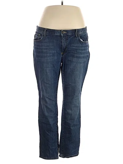 Pre-owned Eddie Bauer Jeans In Blue