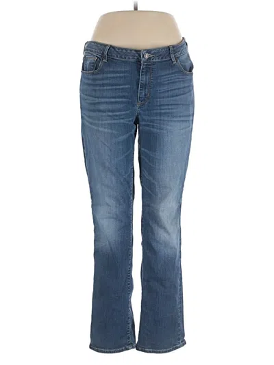 Pre-owned Eddie Bauer Jeans In Blue