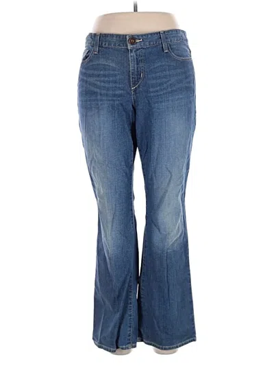 Pre-owned Eddie Bauer Jeans In Blue