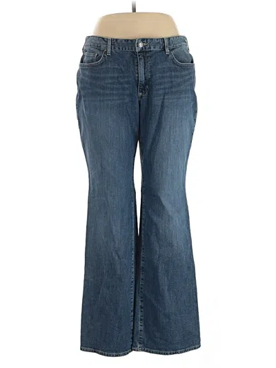 Pre-owned Eddie Bauer Jeans In Blue