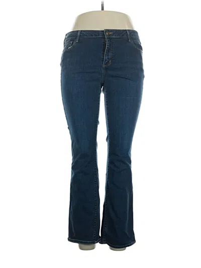 Pre-owned Eddie Bauer Jeans In Blue
