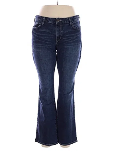 Pre-owned Eddie Bauer Jeans In Blue