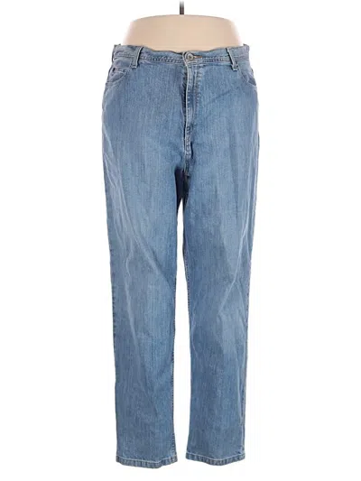 Pre-owned Eddie Bauer Jeans In Blue