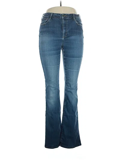 Pre-owned Eddie Bauer Jeans In Blue