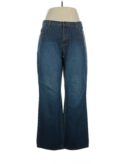Pre-owned Eddie Bauer Jeans In Blue