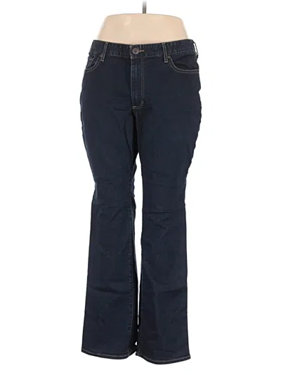 Pre-owned Eddie Bauer Jeans In Blue