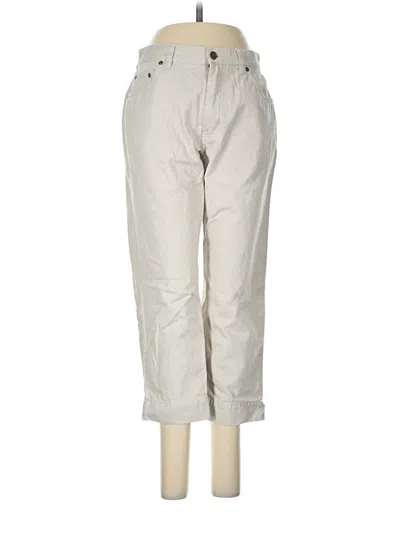 Pre-owned Eddie Bauer Jeans In Ivory
