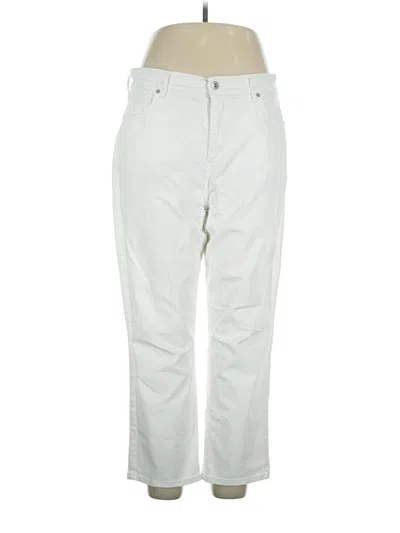 Pre-owned Eddie Bauer Jeans In Ivory