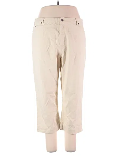 Pre-owned Eddie Bauer Jeans In Ivory