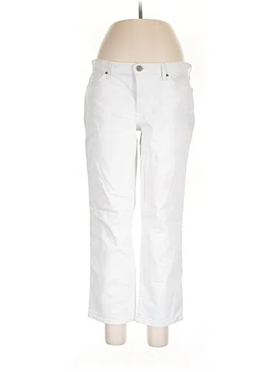 Pre-owned Eddie Bauer Jeans In White