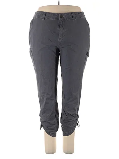 Pre-owned Eddie Bauer Jeggings In Gray