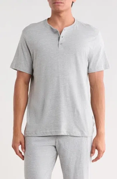 Eddie Bauer Jersey Henley T-shirt In Gray