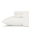 Eddie Bauer Jersey Knit Solid King Sheet Set In White