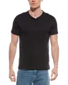 Eddie Bauer Jersey Lounge Henley Shirt In Black