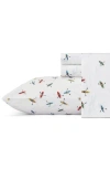 Eddie Bauer Kayaks 200 Thread Count Full Sheet Set In Red