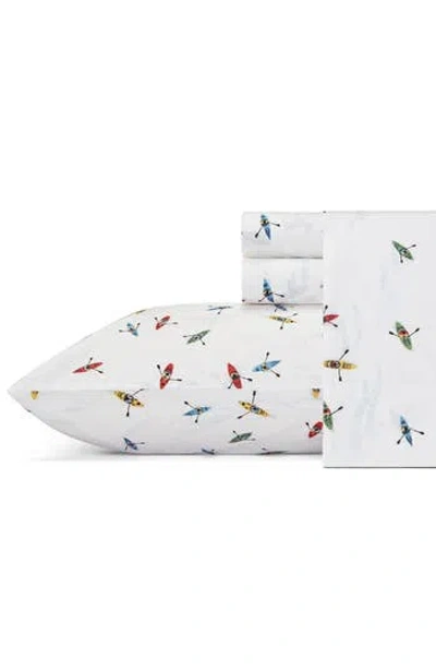 EDDIE BAUER EDDIE BAUER KAYAKS 200 THREAD COUNT TWIN SHEET SET