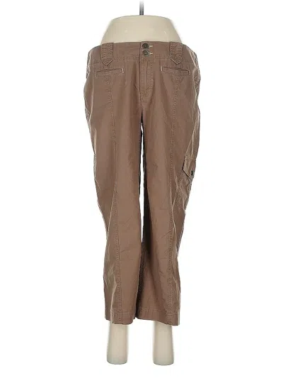 Pre-owned Eddie Bauer Khaki Pant In Brown