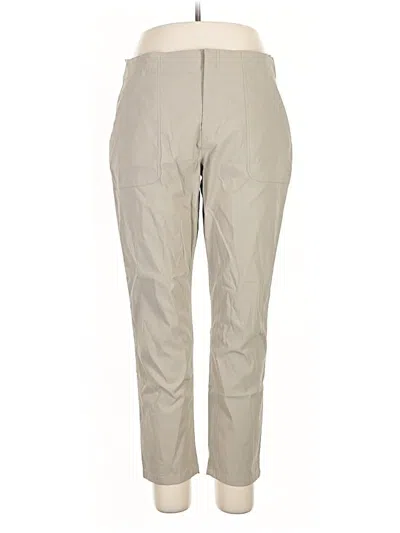 Pre-owned Eddie Bauer Khaki Pant In Brown