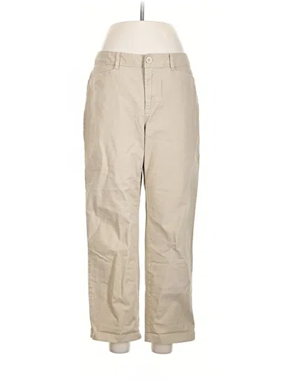 Pre-owned Eddie Bauer Khaki Pant In Brown