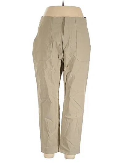 Pre-owned Eddie Bauer Khaki Pant In Brown