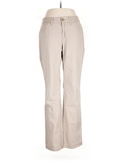 Pre-owned Eddie Bauer Khaki Pant In Brown