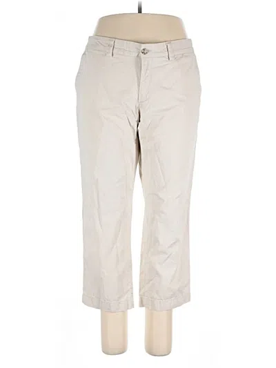 Pre-owned Eddie Bauer Khaki Pant In Brown