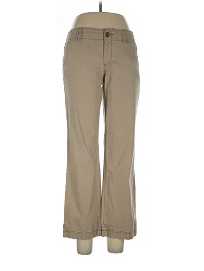 Pre-owned Eddie Bauer Khaki Pant In Brown