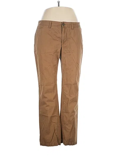 Pre-owned Eddie Bauer Khaki Pant In Brown