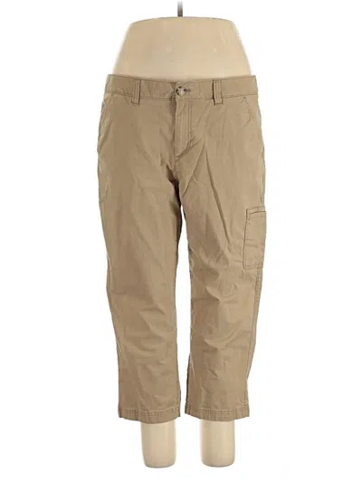 Pre-owned Eddie Bauer Khaki Pant In Brown