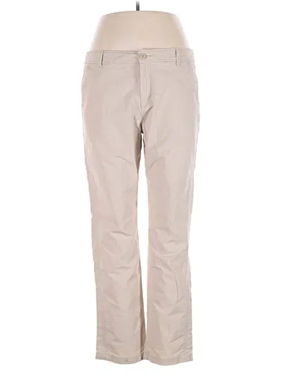 Pre-owned Eddie Bauer Khaki Pant In Brown