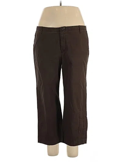 Pre-owned Eddie Bauer Khaki Pant In Brown