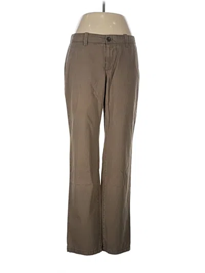 Pre-owned Eddie Bauer Khaki Pant In Brown
