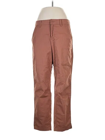 Pre-owned Eddie Bauer Khaki Pant In Brown