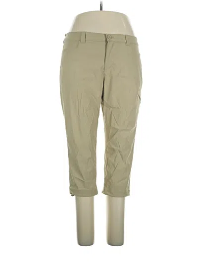 Pre-owned Eddie Bauer Khaki Pant In Green