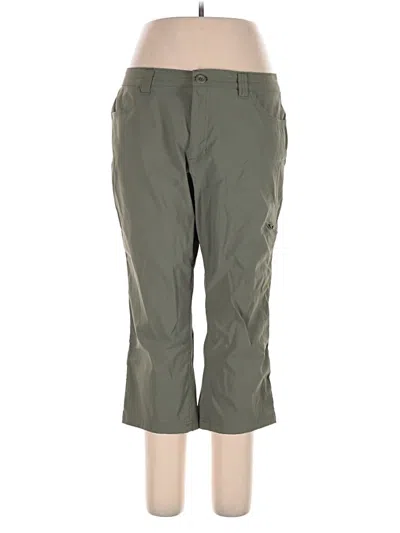 Pre-owned Eddie Bauer Khaki Pant In Green