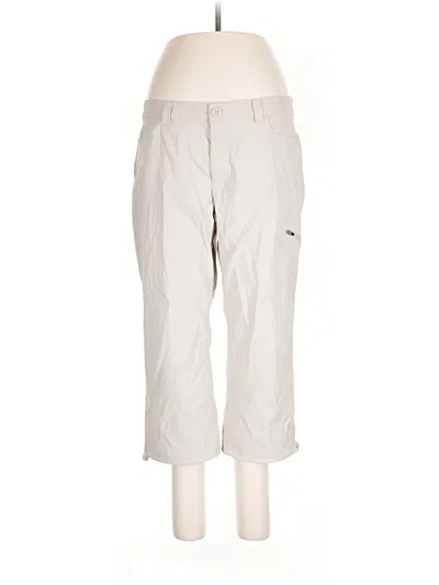 Pre-owned Eddie Bauer Khaki Pant In Silver