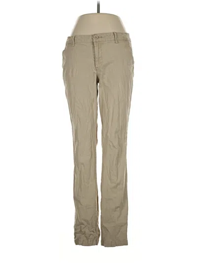 Pre-owned Eddie Bauer Khaki Pant In Tan
