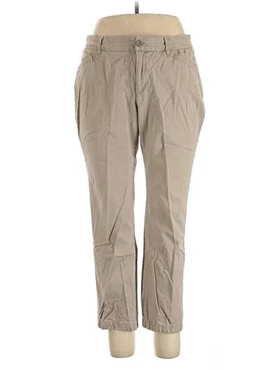 Pre-owned Eddie Bauer Khaki Pant In Tan