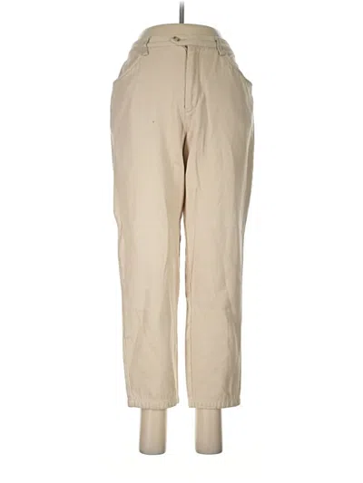 Pre-owned Eddie Bauer Khaki Pant In Tan