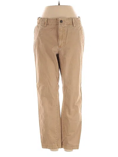 Pre-owned Eddie Bauer Khaki Pant In Tan